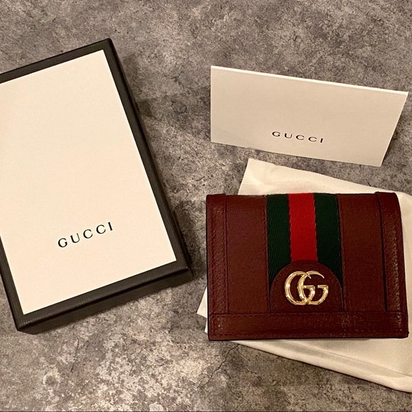 Gucci Handbags - Gucci Ophidia card holder